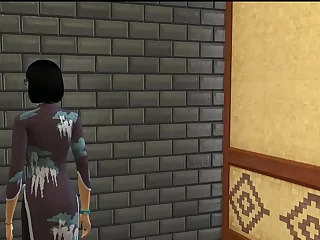 stepSon blackmails his stepmom for an erotic massage after he caught her being a masseuse  | Asian stepMother Coupled with stepSon